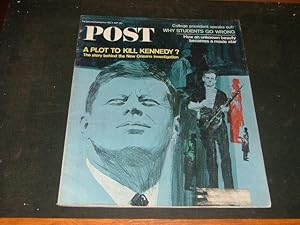 Saturday Evening Post May 6 1967 Plot To Kill Kennedy