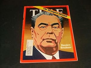 Time May 29 1972 Strangest Summit, Russia's Brezhnev
