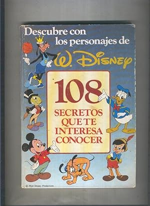Cromos: Descubre con los personajes de W.Disney 108 secretos que te interesan conocer