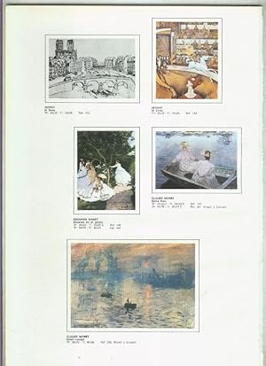Imagen del vendedor de El Arte a su alcance lamina 09: Arte: El sena (Roffet), El circo (Seurat), Barca Azul (Monet) a la venta por EL BOLETIN