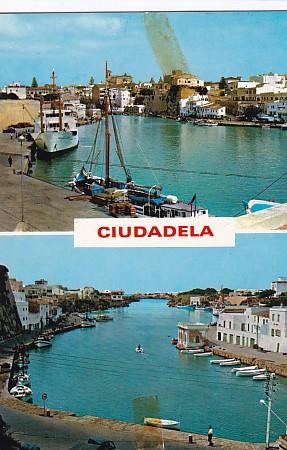 Bild des Verkufers fr POSTAL 58016: Ciudadela (Menorca) Puerto zum Verkauf von EL BOLETIN