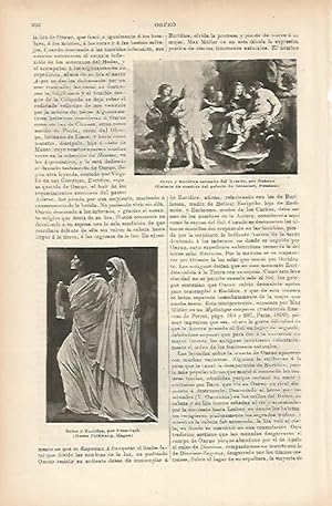 Immagine del venditore per LAMINA ESPASA 7581: Orfeo y Euridice por Rubens y por Feuerbach venduto da EL BOLETIN