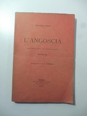 L'angoscia (una pagina della vita di un mugnaio). Novella