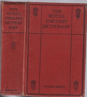 Imagen del vendedor de The royal english dictionnary a la venta por librairie philippe arnaiz