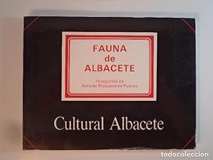 Seller image for Fauna de Albacete Vv.aa. Catlogo de la Exposicin Fotogrfica. Fotografas de Antonio Manzanares Palarea y Antonio Andujar; dibujos de varios autores. Cultural Albacete 1987. 65 pp. en papel couche. Tamao cuarta. Tapa blanda. Seales normales de uso. Restos etiqueta en hoja de cortesa (sin texto). for sale by Librera Anticuaria Ftima