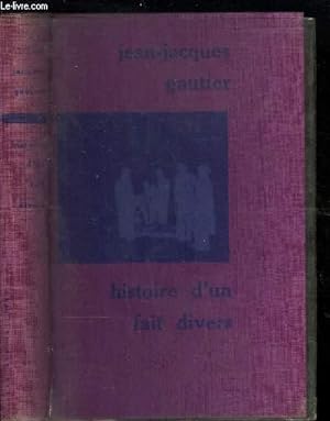 Seller image for HISTOIRE D'UN FAIT DIVERS for sale by Le-Livre
