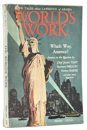 Bild des Verkufers fr The World's Work, Vol. 50, No. 4 (February, 1928). Which Way, America? and New Tals about Lawrence of Arabia zum Verkauf von Cat's Cradle Books