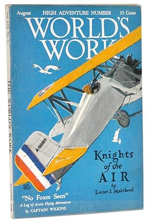 Seller image for The World's Work, Vol. 56, No. 4 (August, 1928). High Adventure Number for sale by Cat's Cradle Books