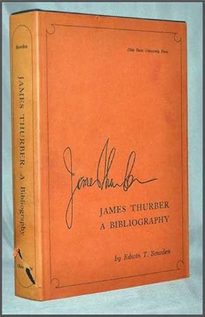 Image du vendeur pour James Thurber: a Bibliography mis en vente par Cat's Cradle Books