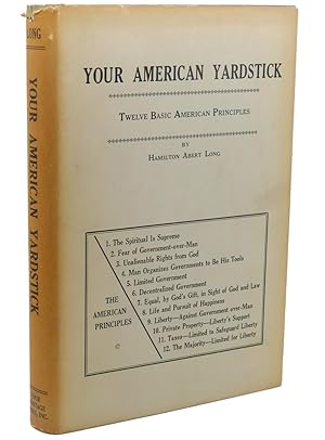 Imagen del vendedor de YOUR AMERICAN YARDSTICK a la venta por Rare Book Cellar