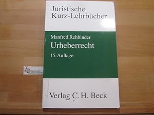 Seller image for Urheberrecht : ein Studienbuch. von / Juristische Kurzlehrbcher for sale by Antiquariat im Kaiserviertel | Wimbauer Buchversand