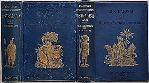 AUSTRALASIA. Stanford's Compendium of Geography and Travel. Australia and New Zealand. Malaysia a...