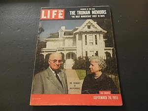 Life Sep 26 1955 Truman Memoirs; Crowded Schools (Then, Not Now)