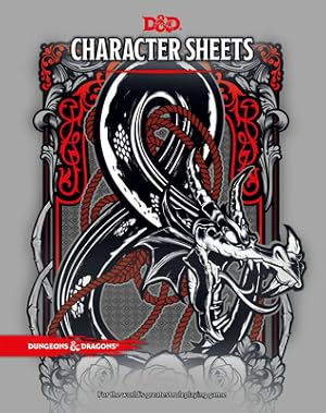 Imagen del vendedor de D&D Character Sheets (Paperback or Softback) a la venta por BargainBookStores