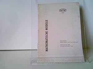 Immagine del venditore per Mathematische Modelle - fr Berufs-, Berufsfach- und Fachschulen. Auszug aus dem Gesamtkatalog P 608 venduto da ABC Versand e.K.