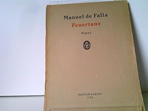Bild des Verkufers fr Feuertanz - Kompositionen fr Klavier zu 2 Hnden - Edition Schott 1722 zum Verkauf von ABC Versand e.K.