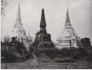 Seller image for PHOTO - THAILANDE Stupas Ayuthaya (Stupas Ayutthaya) for sale by CANO