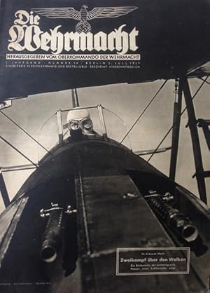 Bild des Verkufers fr Die Wehrmacht, 3. Jahrgang, Nummer 14, 5. Juli 1939 Hrsg. v. Oberkommando der Wehrmacht zum Verkauf von Licus Media