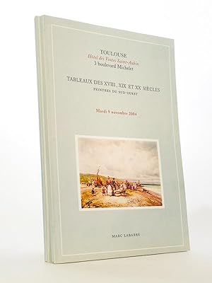 [ Lot de 4 catalogues de ventes aux enchères de tableaux, Maître Marc Labarbe, Toulouse ] tableau...