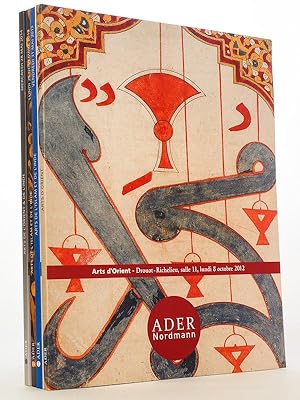 [ Lot de 4 catalogues de ventes aux enchères d'art islamique et asiatique ] Arts d'Orient, collec...