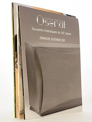[ Lot de 5 catalogues "Souvenirs historiques du XXe siècle", 2007, 2008 et 2009 ] Souvenirs histo...