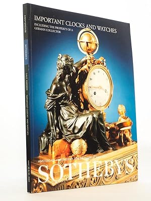 Important clocks and watches , including the property of a German collector - Auction, Amsterdam,...