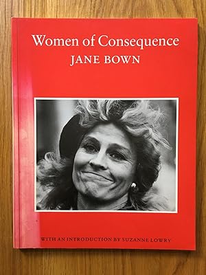 Immagine del venditore per Women of Consequence venduto da Setanta Books