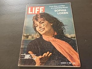 Life Aug 11 1961 Sophia Loren; Blue Chip Boom; Russia; Canada; Fads