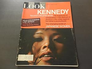 Look Aug 24 1965 John Kennedy; Adlai Stevenson; Japanese Women