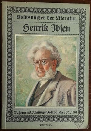 Imagen del vendedor de Henrik Ibsen. Mit 33 Abb. und einem farbigen Umschlagbild. a la venta por buch-radel