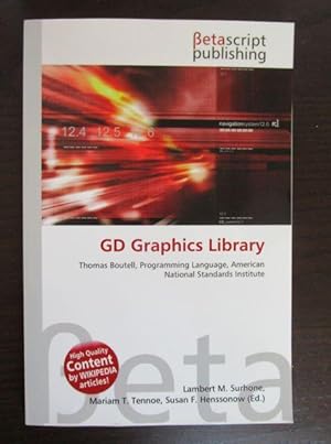 Image du vendeur pour GD Graphics Library. Thomas Boutell, Programming Language. American National Standards Institute. mis en vente par Antiquariat Maralt