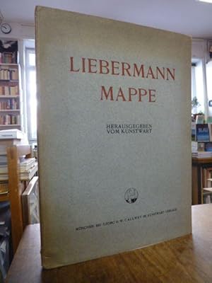 Liebermann Mappe, (mit 23 Tafeln!), hrsg. vom Kunstwart, Geleitwort [im Beilagenheft] von Wolfgan...