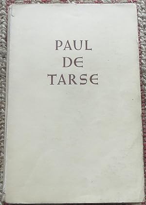 Seller image for PAUL De TARSE for sale by Come See Books Livres