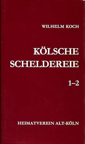 Bild des Verkufers fr Klsche Scheldereie 1-2 zum Verkauf von Leserstrahl  (Preise inkl. MwSt.)