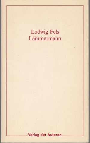 Seller image for Lmmermann (= Theaterbibliothek, 38) for sale by Graphem. Kunst- und Buchantiquariat