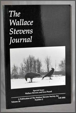 Seller image for The Wallace Stevens Journal, Volume 26, Number 2 (Fall 2002) ; Special Issue: Wallace Stevens and Ezra Pound for sale by Cat's Cradle Books