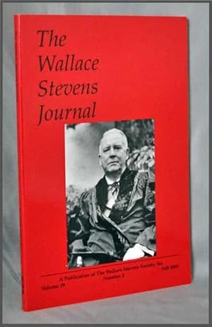 Immagine del venditore per The Wallace Stevens Journal, Volume 29, Number 2 (Fall 2005) venduto da Cat's Cradle Books