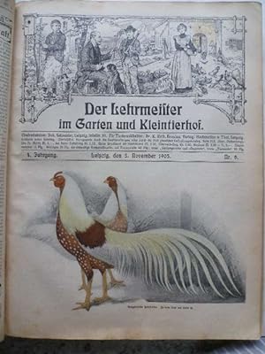 Der Lehrmeister im Garten und Kleintierhof. Illustrierte Wochenschrift für Obst- und Gartenbau, B...