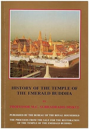 Seller image for History of the Temple of the Emerald Buddha for sale by Diatrope Books
