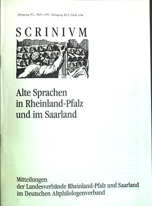 Bild des Verkufers fr Friedrich Spee von Langenfeld, Cautio Criminalis c. 51; in: Jg. XL, Heft 3/95 Alte Sprachen in Rheinland-Pfalz und im Saarland; Scrinium, Mitteilungen des Landesverbnde Rheinland-Pfalz und Saarland im Deutschen Altphilologenverband, zum Verkauf von books4less (Versandantiquariat Petra Gros GmbH & Co. KG)