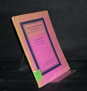 Zur Germanisierung des Christentums. (= Die Gemeinde. Der kommende Staat, Heft 5, Jahrgang 8, 1925).