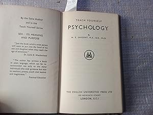 Bild des Verkufers fr Teach yourself Books. Psychology. zum Verkauf von Librera "Franz Kafka" Mxico.