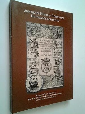 Bild des Verkufers fr Antonio de Herrera y Tordesillas, historiador acreditado zum Verkauf von MAUTALOS LIBRERA