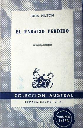 Seller image for EL PARASO PERDIDO. for sale by Laila Books