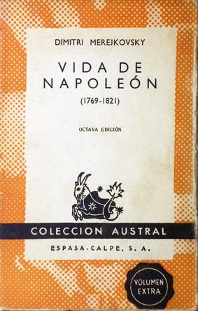Imagen del vendedor de VIDA DE NAPOLEN, 1769 - 1821. a la venta por Laila Books