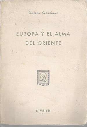 EUROPA Y EL ALMA DE ORIENTE