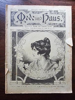 Mode und Haus. Illustriertes Moden- und Familien-Journal Nummer 8. XXII. Jahrgang 18. Januar 1906...