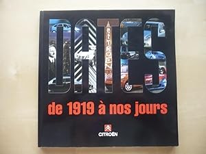 Dates de 1919 à nos jours - Citroën