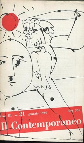 IL CONTEMPORANEO mensile della SINISTRA formato quaderno - 1960 - num. 21-- del GENNAIO 1960, ROM...
