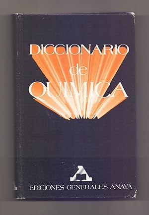 Bild des Verkufers fr DICCIONARIO DE QUIMICA zum Verkauf von Libreria 7 Soles